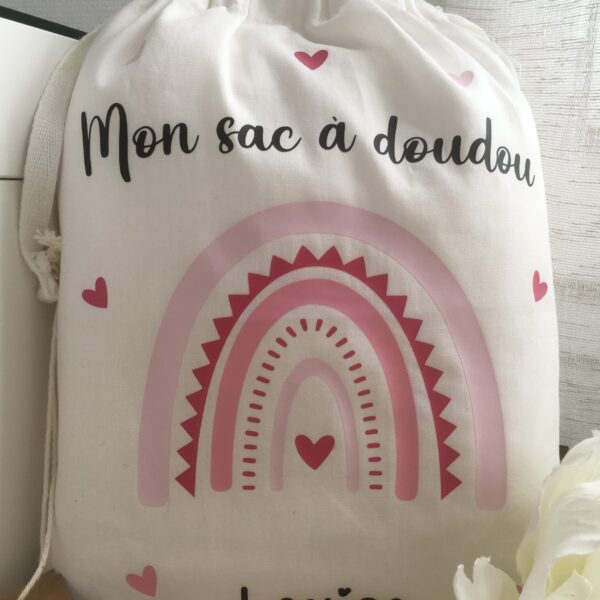 pochon coton bio sac à doudou