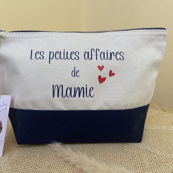 pochette personnalisé "petites affaires" maman