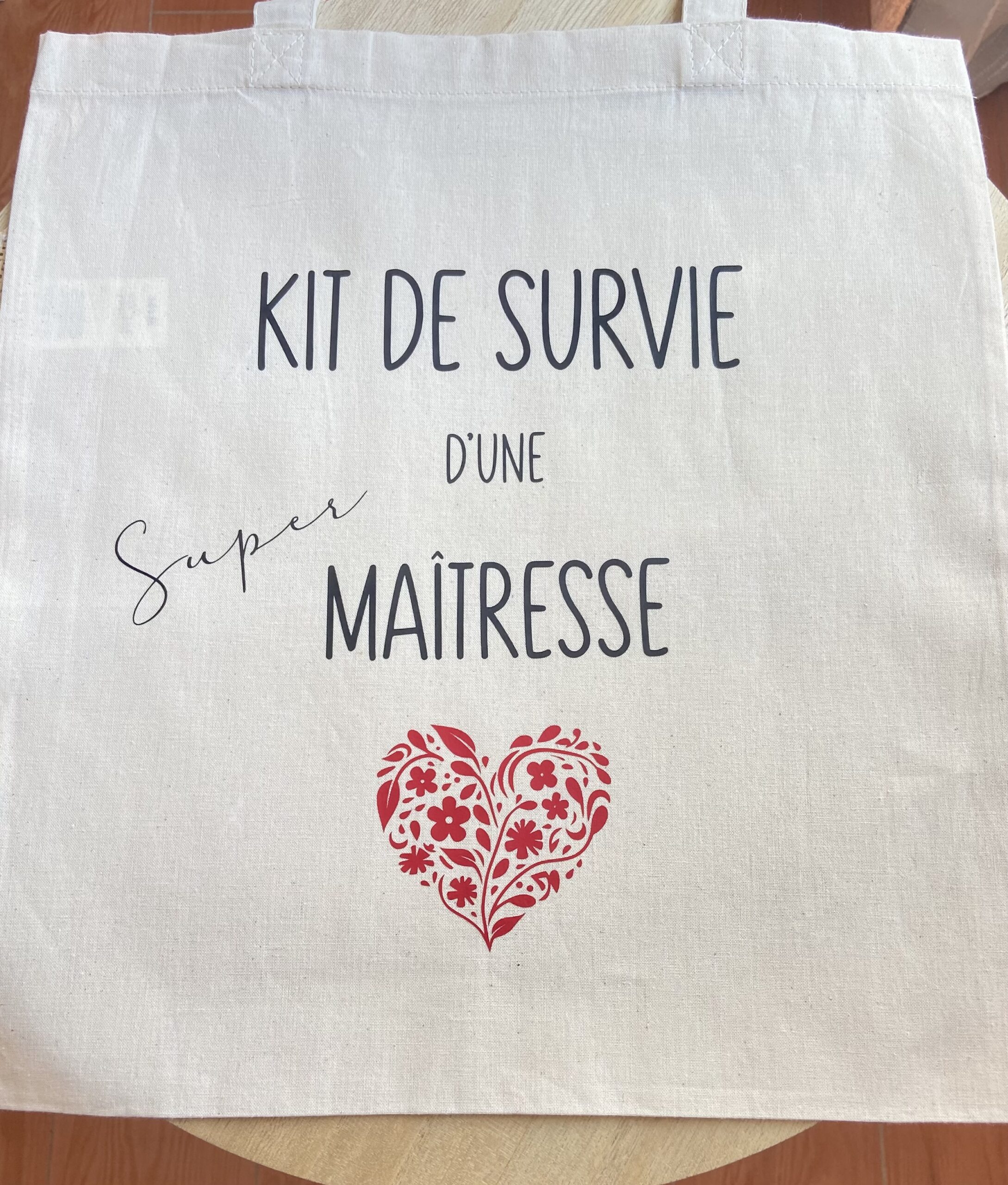tote bag "petit bazar" super nounou tote bag "petit bazar" super nounou