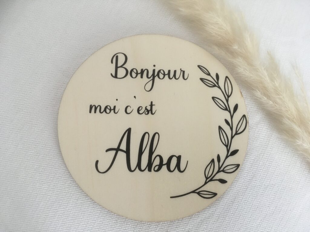 carte annonce naissance